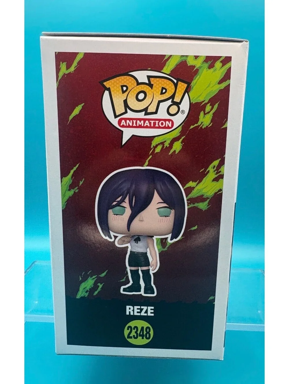 Alexis Tipton signed Reze Chainsaw Man Funko pop 2348 with MAS COA